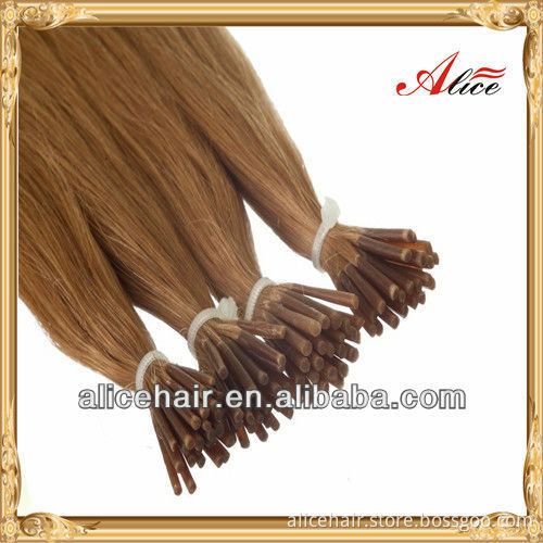 Wholesale price stick tip hair extension indian hair